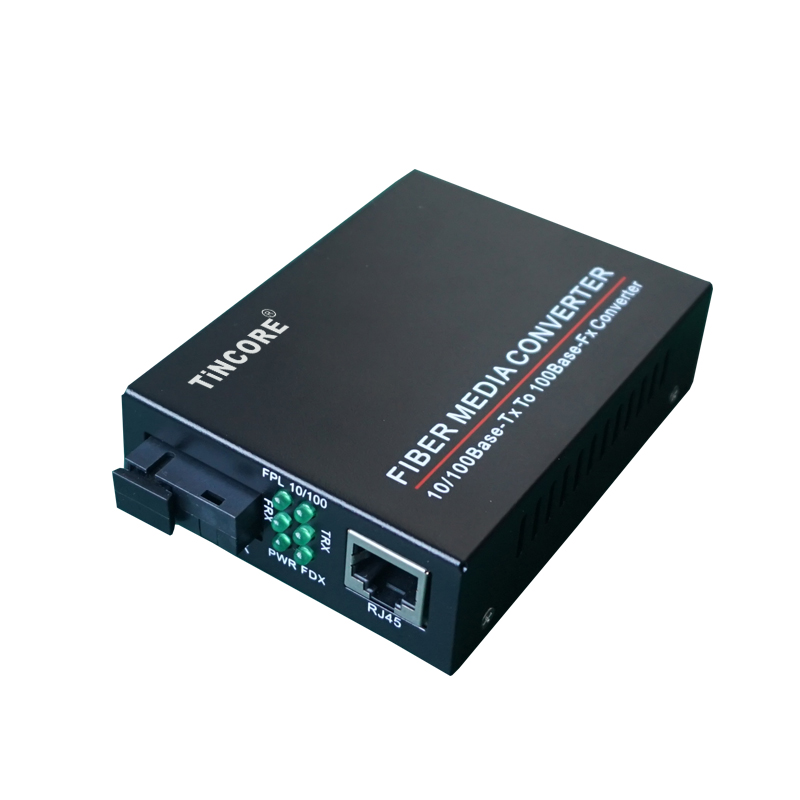 10/100M single mode single fiber External power supply Media Converter