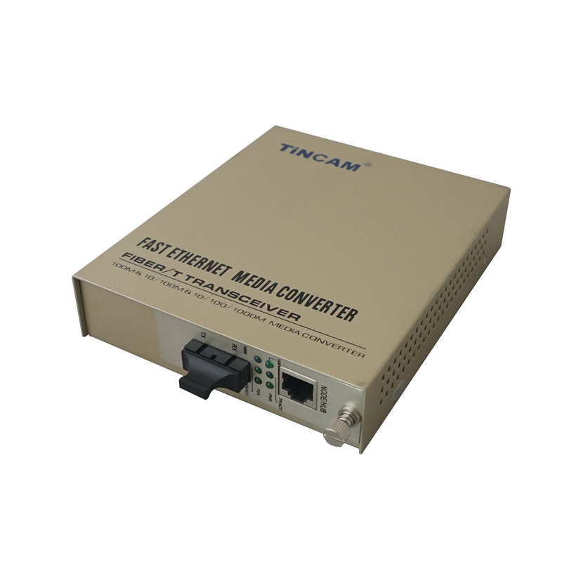 10/100/1000M single mode dual fiber  Plug-in Card Type Built-in power supply Fiber Media Converter