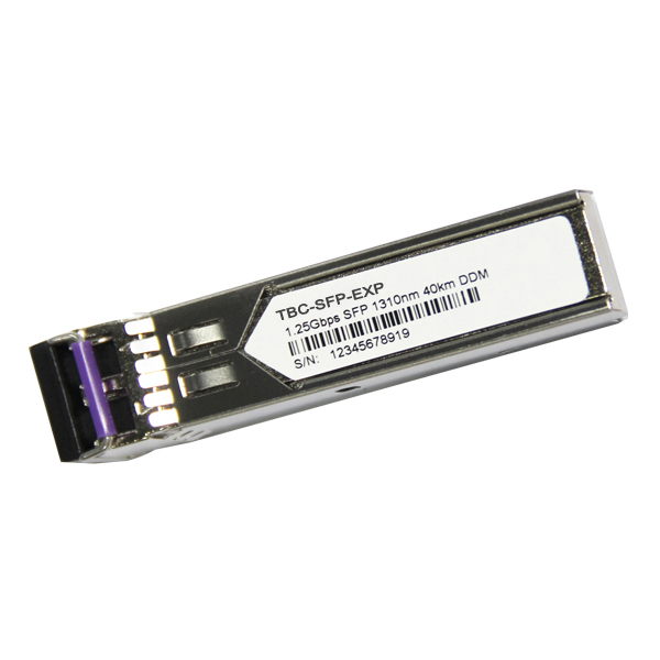 1.25G  SFP Module  single mode dual fiber 40km