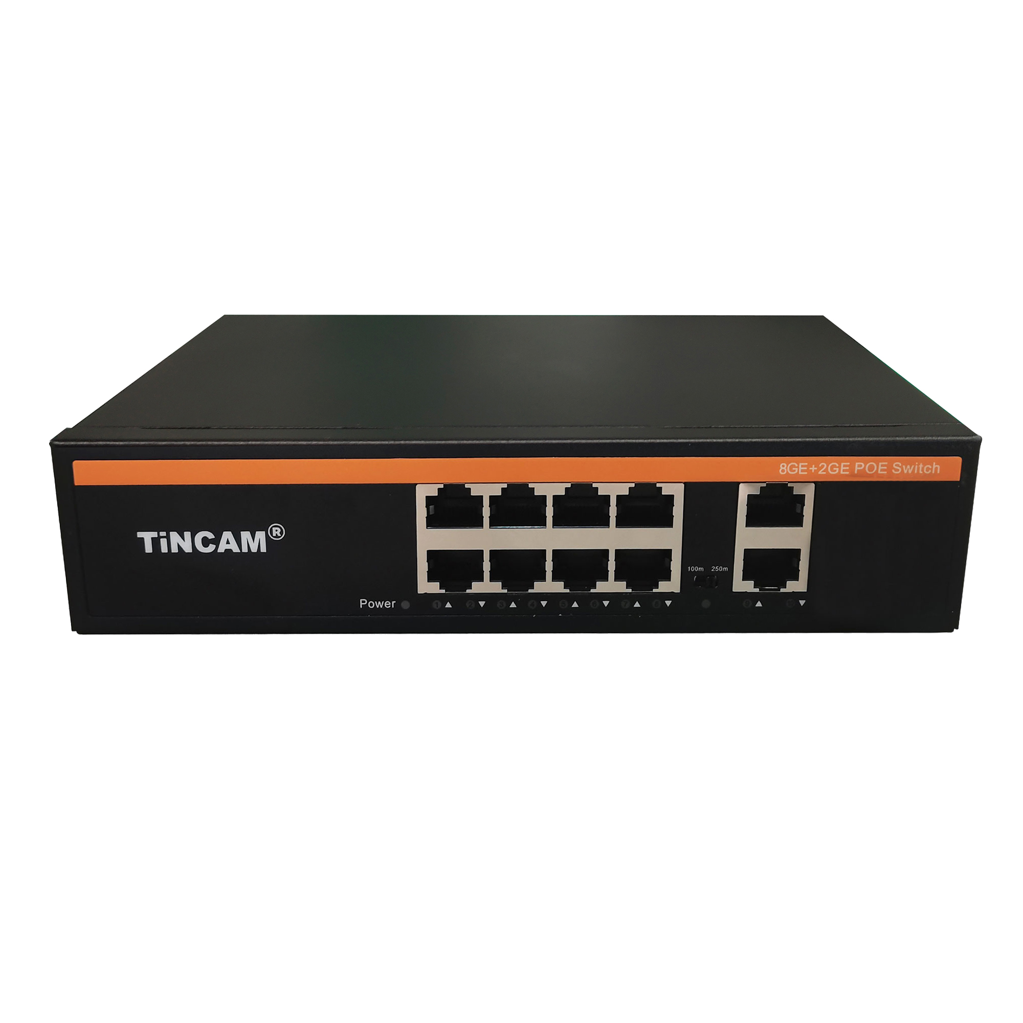 10/100/1000M 10-port POE Switch