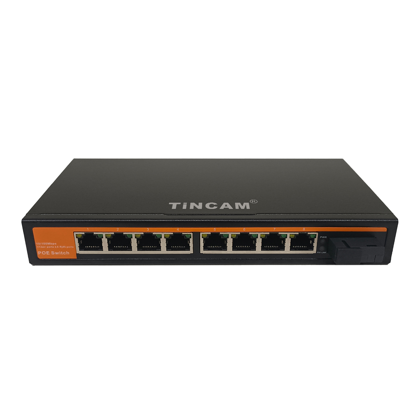 10/100M  1*fiber port  +8*POE  Ports  SC  singel mode  single fiber    POE   switch